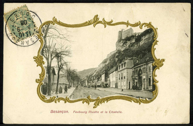 Faubourg Rivotte et la citadelle