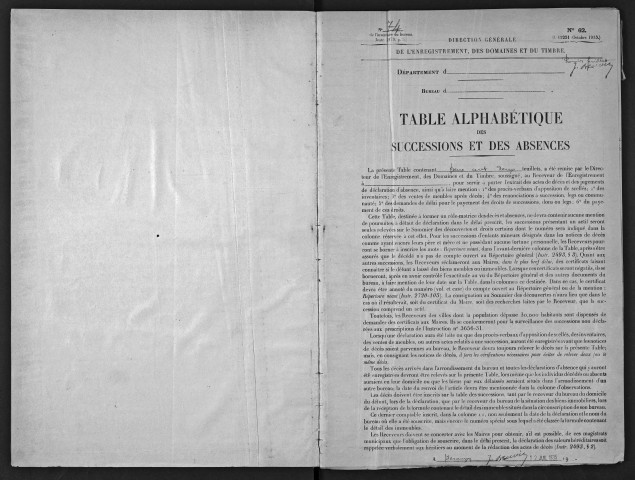 1er janvier 1940-31 mars 1941