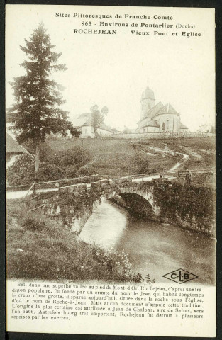 Le vieux pont et l'église