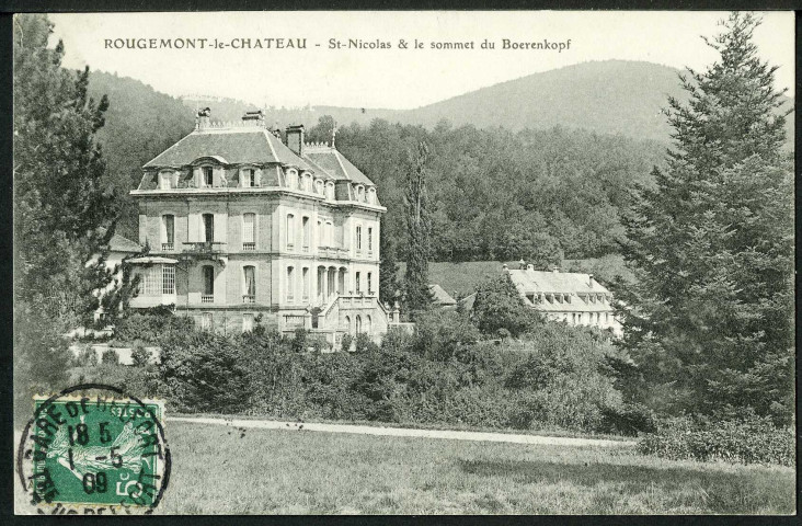 Saint-Nicolas et le sommet du Boerenkoff