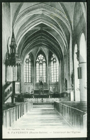 Intérieur de l'église