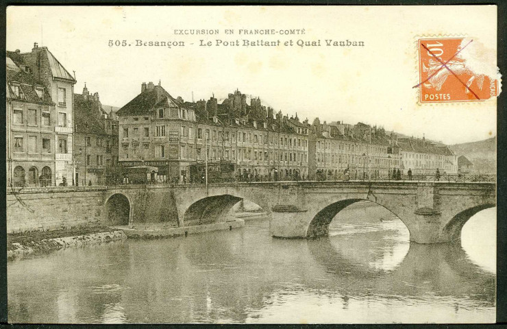 Pont Battant et quai Vauban