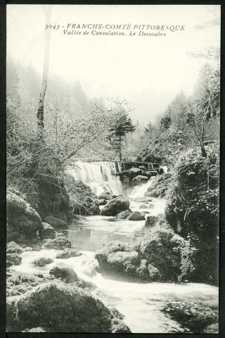Le Dessoubre, chute d'eau