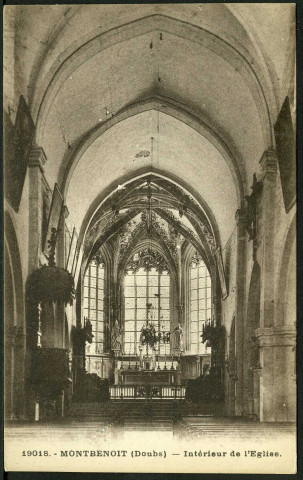 Intérieur de l'église
