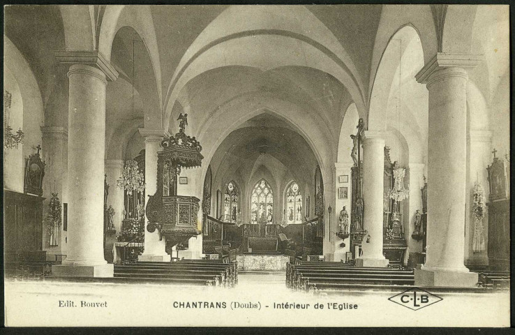 Intérieur de l'église