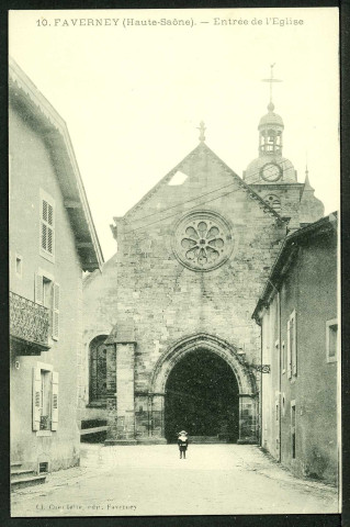 Entrée de l'église