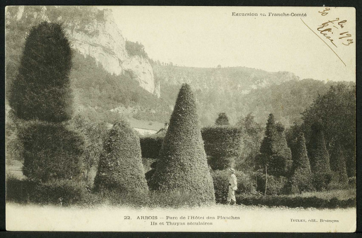 Parc de l'hôtel des Planches