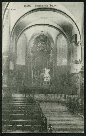 Intérieur de l'église