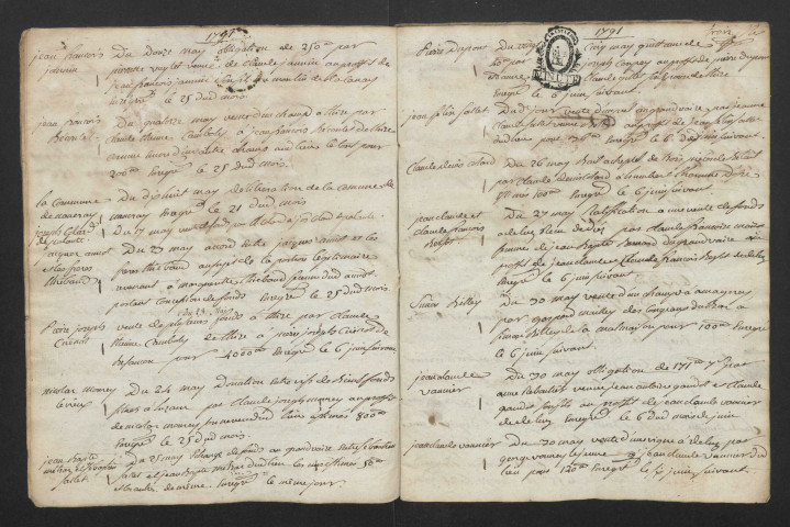 Roche et Roulans