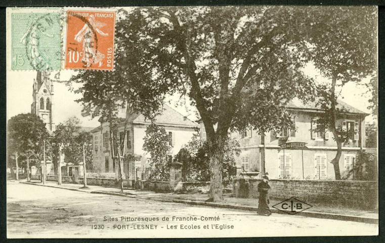 Les écoles et l'église