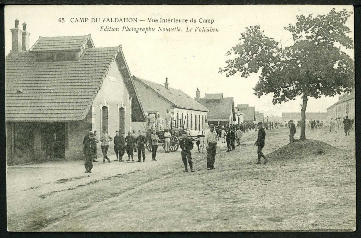 Camp du Valdahon, vue intérieure du camp