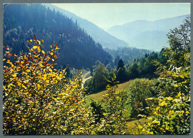 Jougne - la route de la Suisse