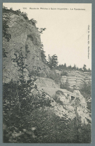 Route de Maîche à Saint-Hippolyte