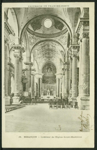 Intérieur de l'église de la Madeleine