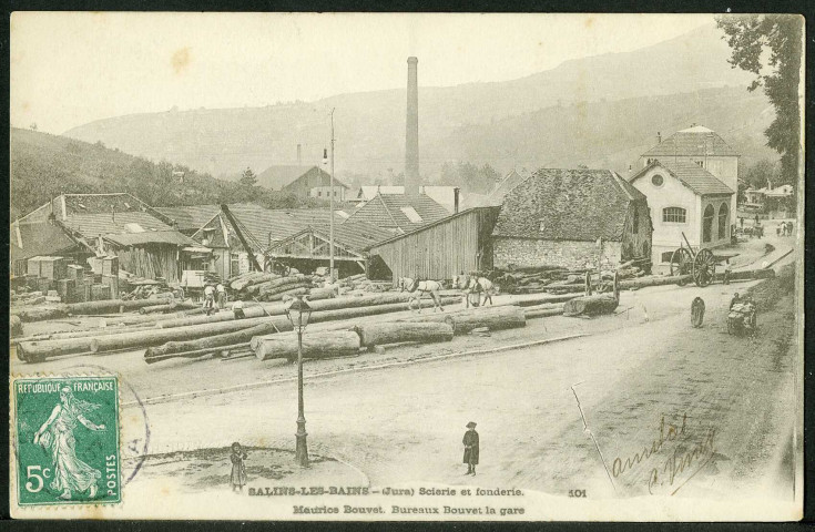 Scierie et fonderie