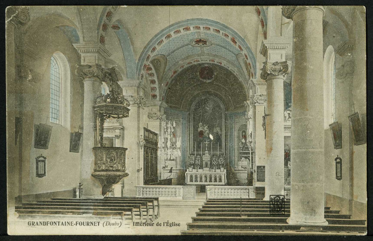 Intérieur de l'église