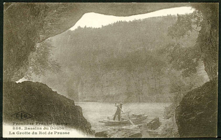 Bassins du Doubs. La grotte du Roi de Prusse