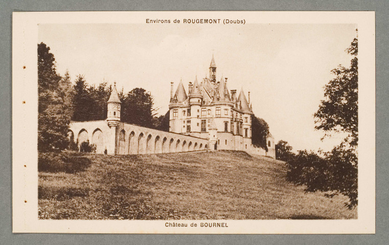Carnet de cartes postales de Rougemont et environs