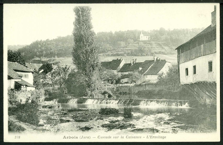 Cascade sur la Cuisance, l'Hermitage