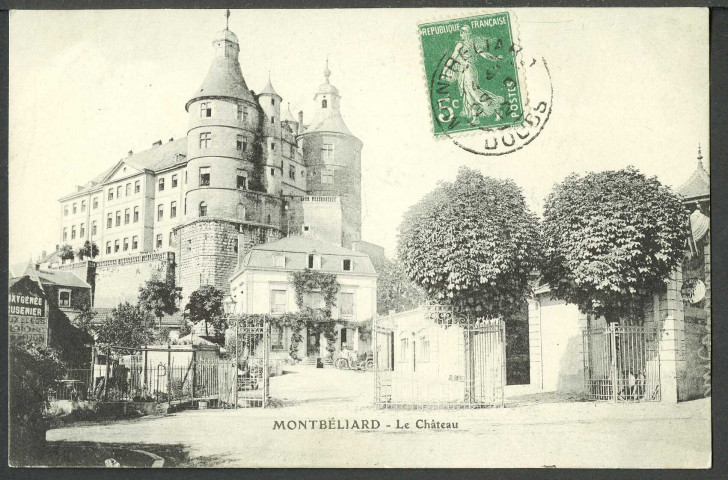 Le château de Montbéliard