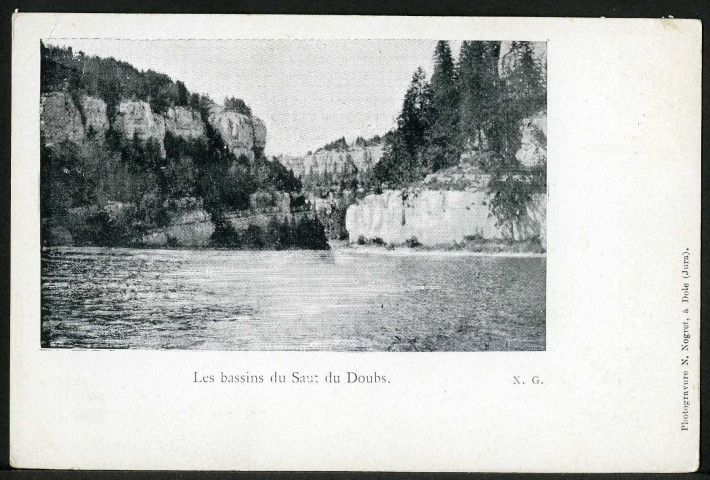 Les bassins du Saut du Doubs