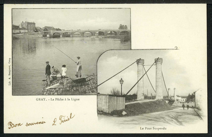 Le pont suspendu
