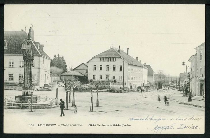 La place centrale