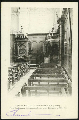 Intérieur de l'église
