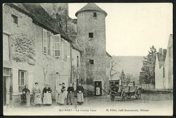 Vieille tour du château des ducs de Bourgogne