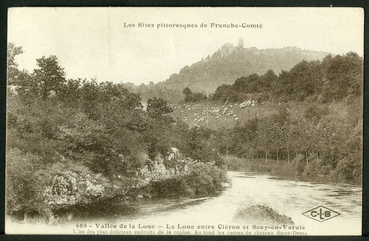 La Loue entre Cléron et Scey-en-Varais