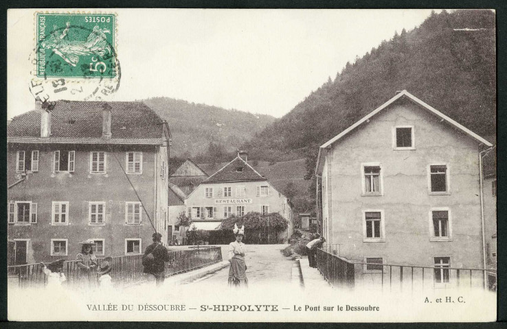 Le pont sur le Dessoubre