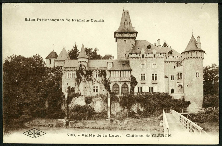 Vallée de la Loue, château de Cléron
