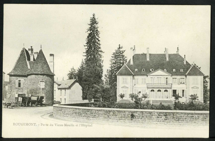 Hôpital et vieux moulin