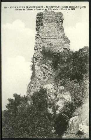 Ruines du château