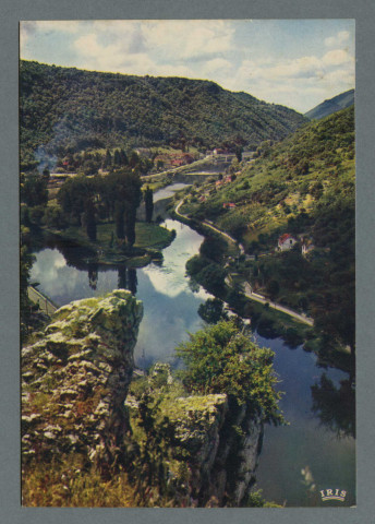 Le Doubs et l'île Malpas