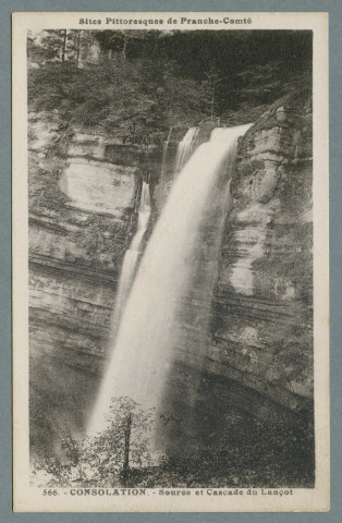Source et cascade du Lançot
