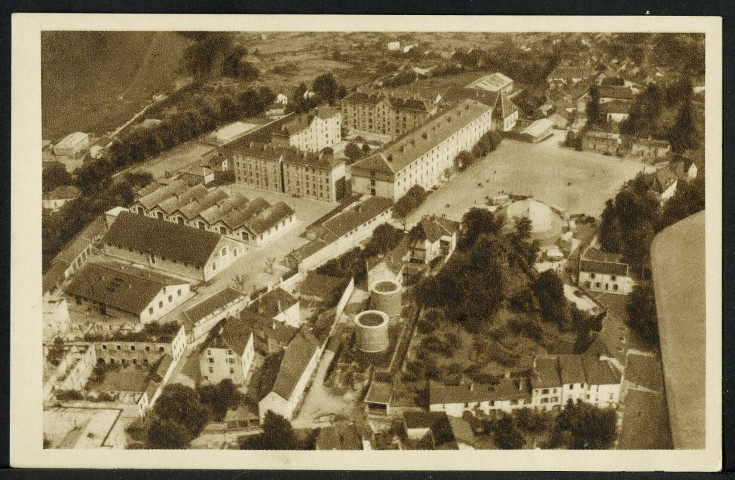 Vue aérienne du centre d'apprentissage