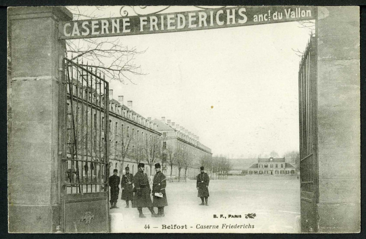 La caserne Friederichs