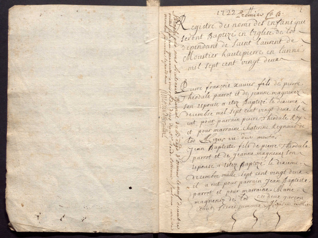B 1722-1736