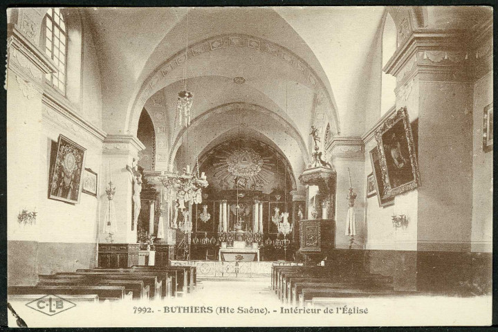 Intérieur de l'église