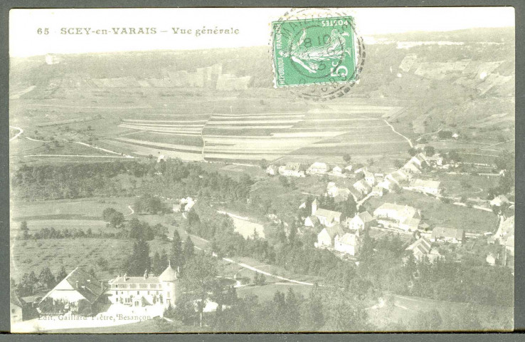 Vue générale du village