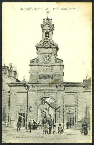 Vue de la porte Saint-Pierre