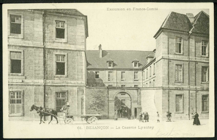 Vue de la caserne Lyautey