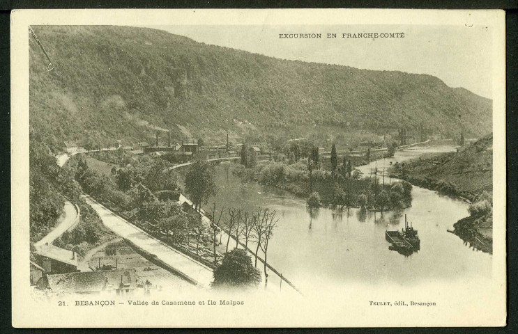 Vallée de Casamène et île Malpas