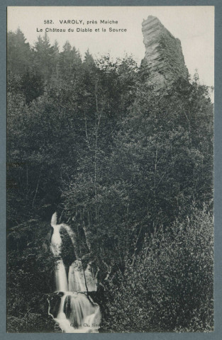 Le château du Diable et la source