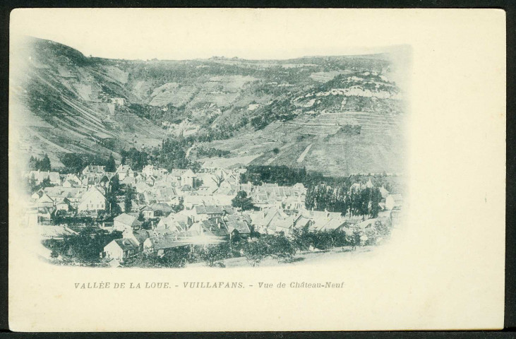 Vue générale depuis Châteauneuf