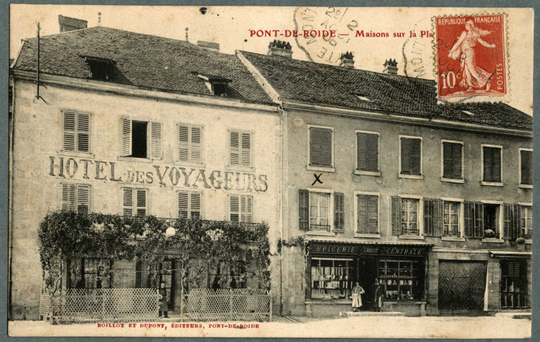 Maisons sur la place