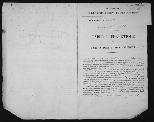 Janvier 1857-octobre 1859