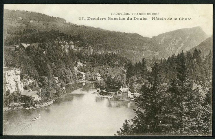 Derniers bassins du Doubs, hôtels de la Chute