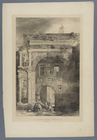 La porte noire